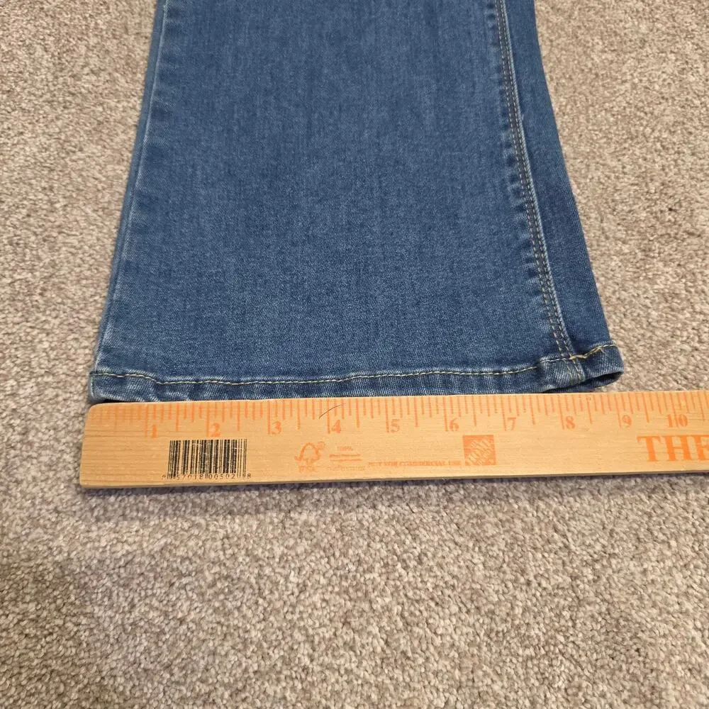 Indie sleaze Ashley Stewart Legendary Bootcut Jeans Plus Size 18 medium wash - Picture 7 of 13